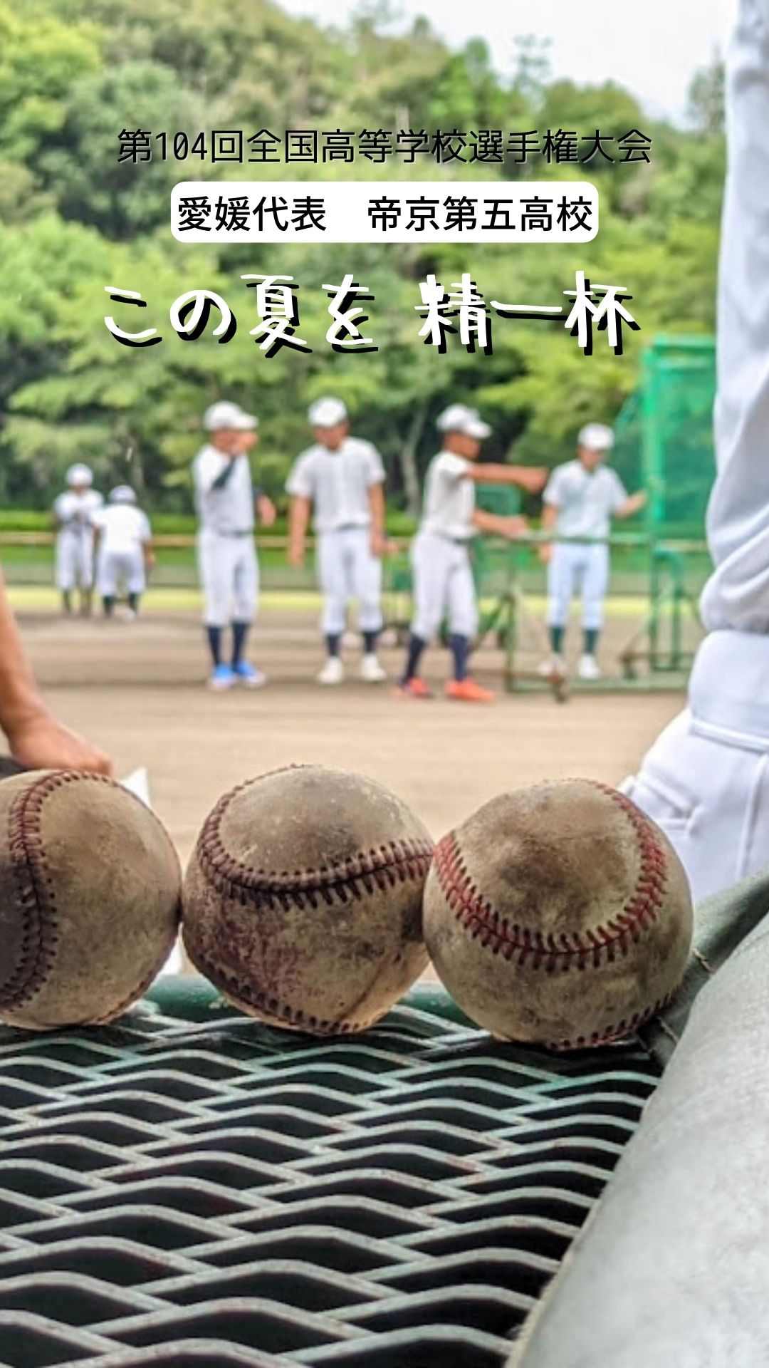 2021春夏新作】 帝京第五高校 野球部 グランドコート